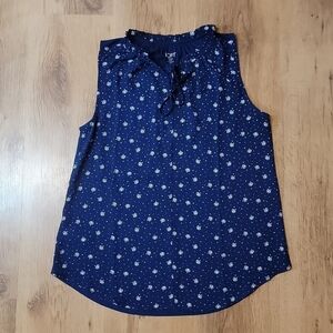 3/$15 LOFT Petite Peephole Tank top